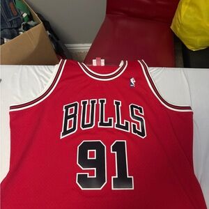 Chicago Bulls Dennis Rodman Basketball Jersey